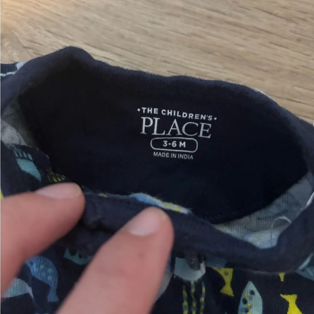 2 Children’s Place Zip Up Rompers Boys